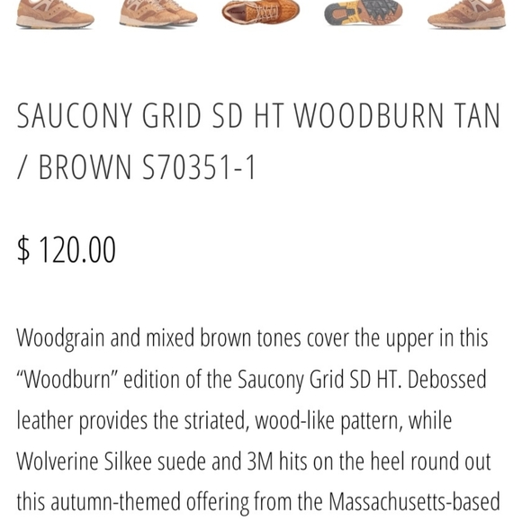 Saucony Grid SD HT (Limited Edition) Men Sz 7 Women Sz 8.5 - Picture 6 of 7